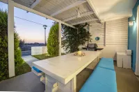 Seabreeze, a new luxury seafront villa for up to 9 people