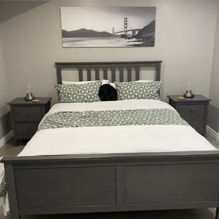 Brand new spacious apartment with private yard/ patio