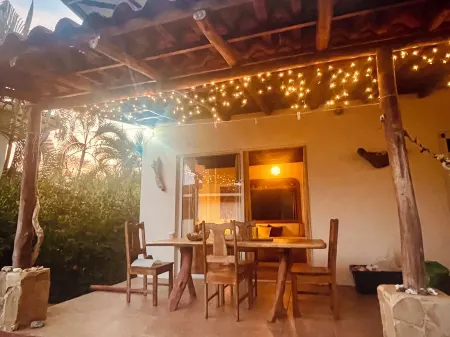 Ocean view Casa Conchal tropical setting surrounded by wildlife 4 min to beach