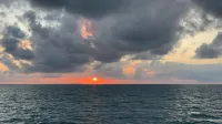 On the Hook! Sunset Cabana by the Caribbean Sea
