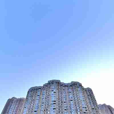 1-room apart 49 sq.m. in a 20 storey new house near the metro station "Poznyaki" Hotel Exterior