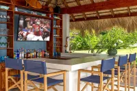 Beautiful Beachfront Villa in a Gated Community, Private Pool/Bar, Fully Staffed