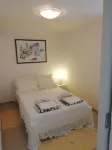 Apartment Olly seafront large terrace with barbecue 4 sunbeds and garden