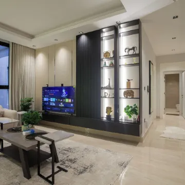 Luxurious two-bedroom apartment compound Al Malqa district