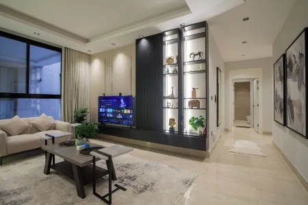 Luxurious two-bedroom apartment compound Al Malqa district