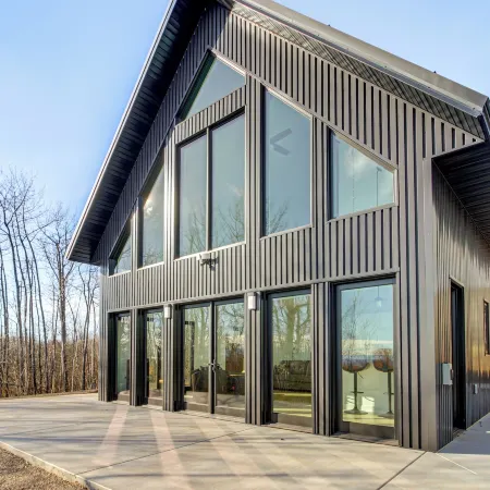 2 Mi to Lutsen Mtn: Modern Cabin w/ Patio Fire Pit