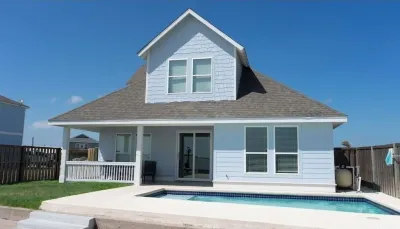 Luxury Waterfront Rockport Villa with private pool and fishing dock