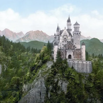Close to the mountains!