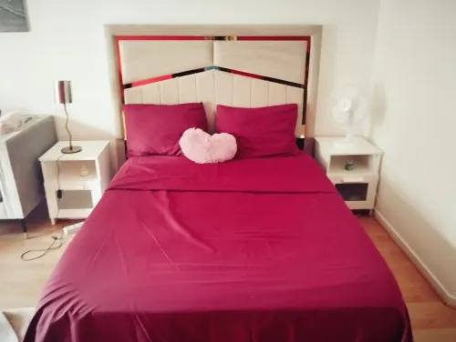 Havre de Paix 2 Lits Doubles, une Toilette, Cuisine, Salle de Bain Indépendants Hotels in L'Haa-Les-Roses