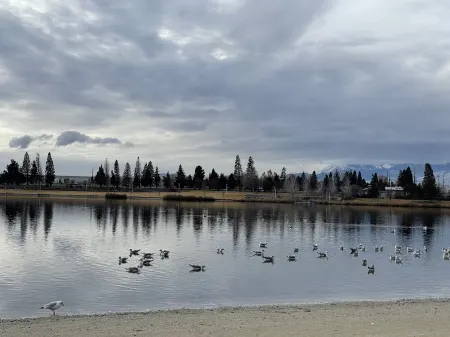 near FWY and shopping, but still provide quite feeling