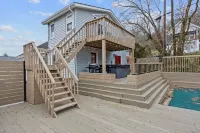 Green Destiny! 7min to DT Cincy, Pool & Hot tub 拉德洛住宿飯店