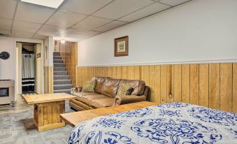 Lakefront Mercer Home Private Dock and Kayaks!