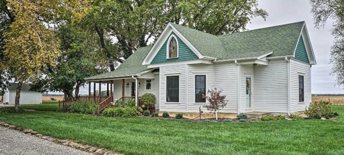 Countryside Cottage w/ Large Yard Near Topeka Hotels in Shawnee County