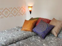 Stork's nest with large garden for vacation guests