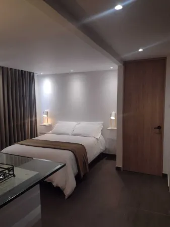 Beautiful loft-style studio apartment Отели в г. Soacha