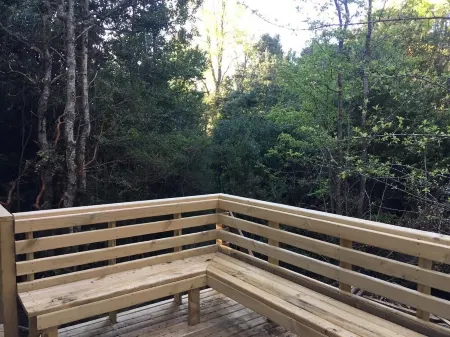 Cabaña en el Bosque en la ruta termal