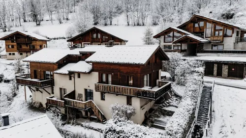 Beautiful chalet with enchanting mountain views - 300m from the slopes - 12 PAX