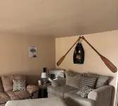 Waterfront Cabin with Access to swim dock, fishing dock, and boat ramp.