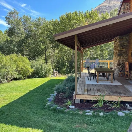 Secluded creek-side ranch house in the heart of Custer County.