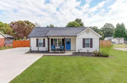 Charming Modern Home with Koi Pond & Spacious Backyard – Sleeps 6 Hotels in Monroe