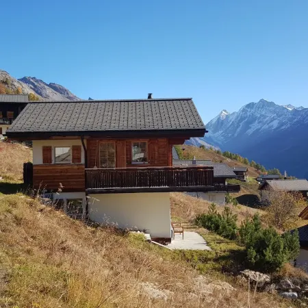 Cabin in Wiler with sauna and Wi-Fi