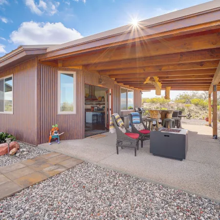 Surrounding Mtn & Valley Views! Cornville Getaway