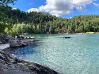 Cabin, 30 m to the Sea, 25 Min Oslo, 10 Min Tusenfryd - 民宿