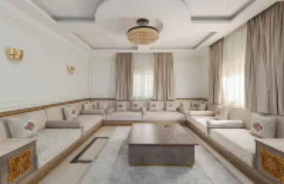 Alsawah Grand Palace at Sheikh Zayed - 6Br, Pool & Private Garden