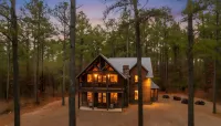 Luxury Ridge Cabin Hot Tub Fire Pit Views - Apartemen