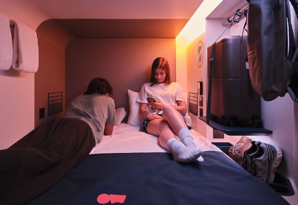 호텔 공용 라운지 모습