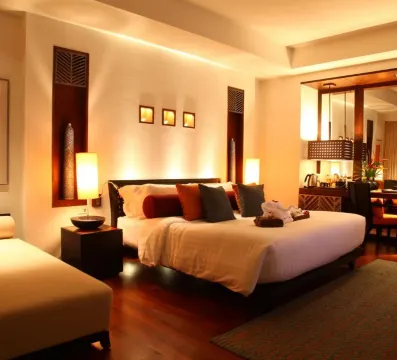 ห้องดีลักซ์พร้อมทางเข้าสระว่ายน้ำ