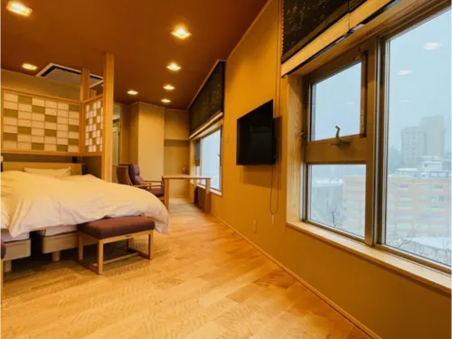 Sanryutei Unazuki Onsen with Popular Openair ba Hotel di Kurobe