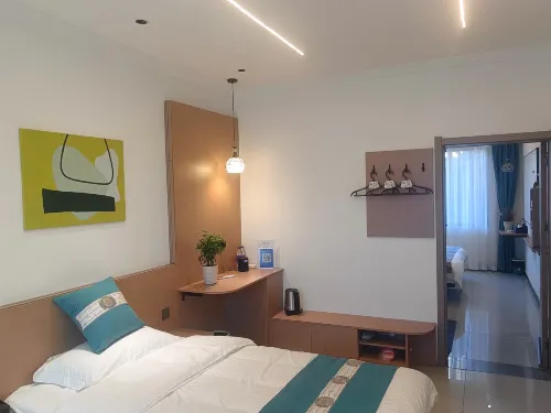 Zexu Homestay (Longmen Avenue) - مطابخ