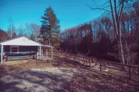 RIVER FRONT-Pet Friendly-Couples-Nature-Firepit Hotels in Free Soil Township