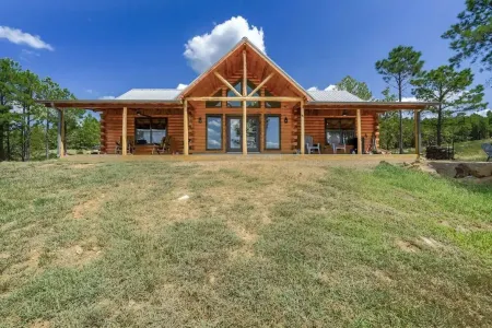 Log Cabin with Million Dollar ViewThe Time Out” Secluded property