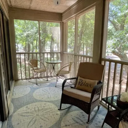 Spacious condo on Jack Nicklaus Signature Golf Course overlooking 10th Tee Box.