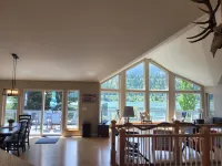 10 Acre Private riverfront retreat w/ dock and 1,000 ft waterfront