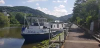 The other accommodation. The residential ship "Wilhelm von Nassau" in Bad Ems a.d. Lahn