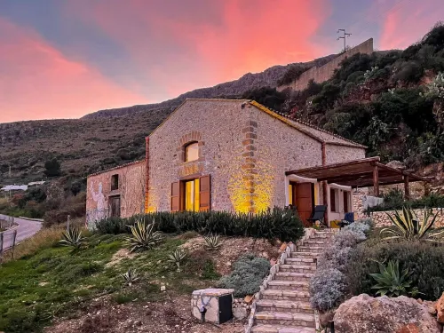 Experience the Zingaro Nature Reserve in a Renovated Ancient Ruin