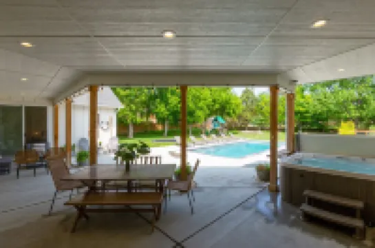 5Br Boise Farmhouse w/ Seasonally Heated Pool & Huge Yard