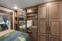 Luxurious Creekside Camper/RV in Gatlinburg, TN w/bunk room & fire pit.