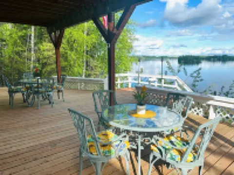 Lakefront Heaven Retreat. Big Lake house with 3 bedrooms and 3 full baths.