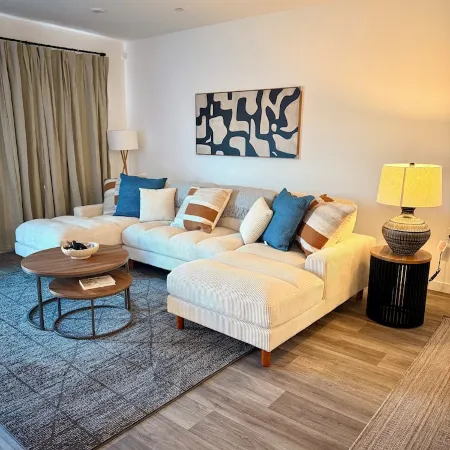 Newly built, stylish 3BR/2BA home in a quiet Bakersfield neighborhood.