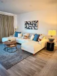 Newly built, stylish 3BR/2BA home in a quiet Bakersfield neighborhood.