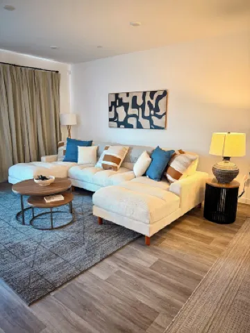 Newly built, stylish 3BR/2BA home in a quiet Bakersfield neighborhood.