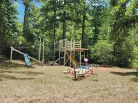 Rustic Glamping with Goats in Forest Near Houston