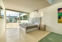 First line sea designer villa with pool - First line sea villa at bay Pollensa