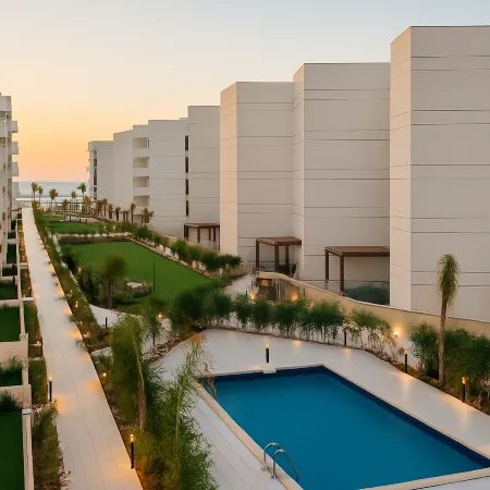 Beachfront Chalet in Porto Said, Egypt - Perfect Getaw