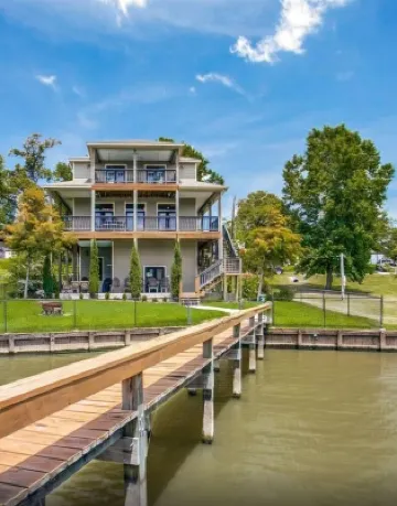 Lakefront relaxation with private dock