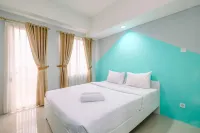ห้องสตูดิโอที่มีความผ่อนคลายและดูเรียบง่ายที่ Bogor Icon Apartment - ห้องครัว